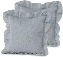 Pagalvės užvalkalas AmeliaHome Tilia, pilka, 45 cm x 45 cm, 2 vnt.