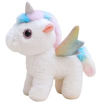 Игрушечное животное единорог Lean Toys Plush Pet Mini, 21 см, белый цв.