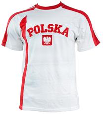 Футболка Marba Sport, белый цв./красный цв., M