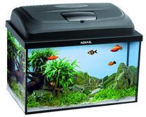 Akvariumas Aquael Classic Box 60 LT, juoda sp., su įranga, 54 l