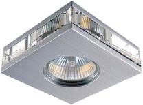Valgusti süvistatav Candellux SA-06, MR16, hall v., 50 W