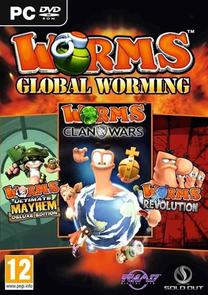 PC mäng Team 17 Worms Global Worming incl. Ultimate Mayhem, Clan Wars and Revolutiuon, inglise