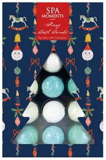 Vonios bomba Estetica Group Spa Moments Fig Cake with Meringues, 200 g, 10 vnt.