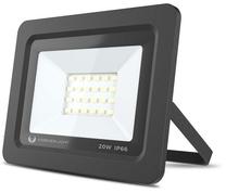 Prožektor ilma liikumisandurita, lakke või seina Forever Proxim II RTV003610, 20 W, 1600 lm, 4500 °K, IP66, must v.