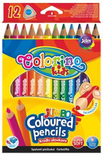 Spalvoti pieštukai Colorino, 51859PTR, 12 vnt.