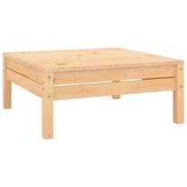 Āra sols VLX Footstool 806577, koka krās./brūna krās., 635 cm x 635 cm x 285 cm