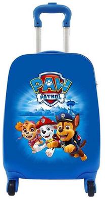 Vaikiškas lagaminas Nickelodeon Paw Control DZI-ASTP-NKLD-001, mėlyna sp., 32 l, 32 x 23 x 48 cm