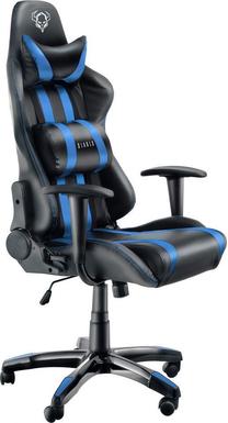 Spēļu krēsls Diablo X-One, zila krās./balta krās.