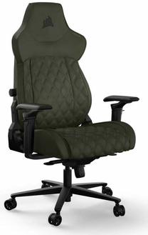 Игровой стул Corsair TC500 LUXE Sherwood, 49 x 59 x 48 - 58 см, зеленый цв.