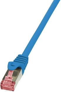 Laidas Logilink CAT6 S/FTP RJ-45 8P8C, RJ-45 8P8C, 0.25 m, mėlyna sp.
