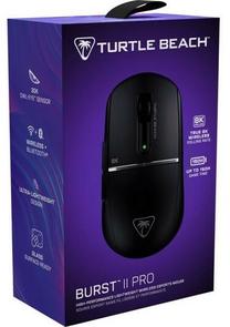 Belaidė žaidimų pelė Turtle Beach Burst II Pro (TBM-2102-05), 2.4 ghz / bluetooth / usb, juoda sp.