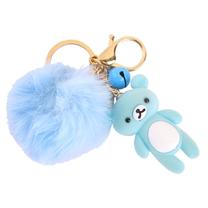 Võtmehoidja ECarla Teddy Bear with Fluff, 13 x 3.7 x 5.8 cm, sinine v.