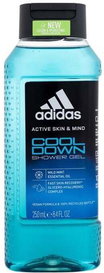 Kūno prausimosi želė vyrams Adidas Cool Down, 250 ml