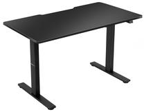 Arvutimängulaud reguleeritava kõrgusega Huzaro Hero 8.0 Electric, 120 cm x 60 cm, 75 - 115 cm, must v.