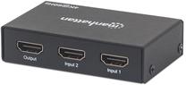 Sadalītājs Manhattan 2-port HDMI Switch 207867 HDMI x 2, HDMI