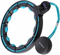 Gimnastikos lankas HMS HHM17, 43 cm, mėlyna/juoda