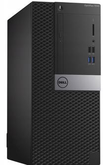 Stacionarus kompiuteris Dell OptiPlex 7040 MT, atnaujintas Intel® Core™ i7-6700, 3 TB, DDR4 32 GB, SSD+HDD 1 TB 2 TB, AMD Radeon R7 240 4 GB, Windows 10 Pro RM30881