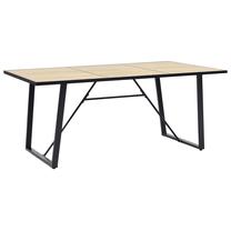 Stalas VLX 281564, ąžuolo sp., 200 cm x 100 cm x 75 cm