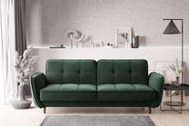 Sofa Bellis Loco 35, tamsiai žalia sp., 90 x 220 cm x 83 cm