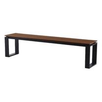 Lauko kėdė, ruda sp., 36 cm x 180 cm x 43 cm