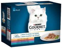 Mitrā kaķu barība Purina Gourmet Perle, zivs, 0.085 kg