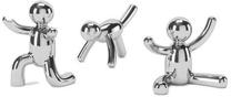 Стойка Umbra Ring Holders Set of Three, серебристый цв.