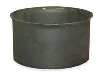 Dūmvads Abx, melna krās., 150 mm