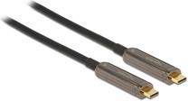 Kabelis Delock Active Optical USB-C™ Video Cable 4K 60 Hz 20 m USB Type-C, USB Type-C, 20 m, pilka sp.