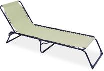 Lauko gultas Patio Relax, ruda sp., 190 cm x 59 cm x 29 cm