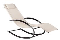 Lauko gultas ModernHome PL058, smėlio sp., 140 cm x 63 cm x 89 cm