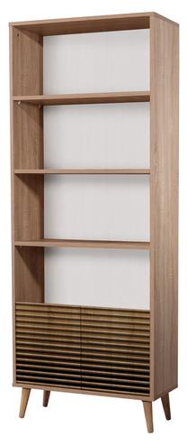 Pastatoma lentyna Kalune Design Booki 220, sonoma ąžuolo sp., 198 cm x 40 cm x 75 cm