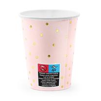 Vienkartiniai puodeliai PartyDeco 509695, 260 ml, 6 vnt.