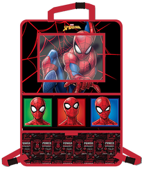 Sēdekļa aizsardzība Marvel SpiderMan, 58 cm x 36 cm, sarkana krās./daudzkrāsaina