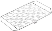 Kepimo grotelės Enders 8807, 44 cm x 25.5 cm