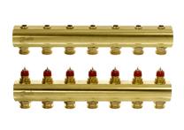 Kolektorius Danfoss FHF, reguliuojamas, 3/4", 1", 7 žiedų