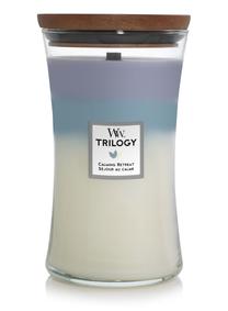 Žvakė, aromatinė WoodWick Calming Retreat, 120 h, 610 g, įvairių spalvų