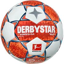Футбольный мяч Select Derbystar Bundesliga Mini 2021, синий цв./белый цв./oранжевый цв.