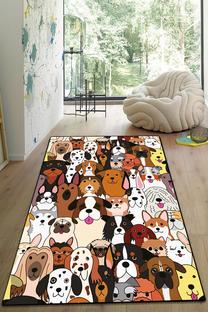 Kiliminis takas Conceptum Hypnose Dogs 959CHL2194, įvairių spalvų, 300 cm x 80 cm
