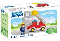 Konstruktorius Playmobil Junior Gaisrinė su kopėčiomis 71683, 2 vnt.