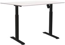Kompiuterio stalas reguliuojamo aukščio Sun-Flex EasyDesk Adapt I, 160 cm x 80 cm, 70 - 118 cm, balta sp./juoda sp./smėlio sp.