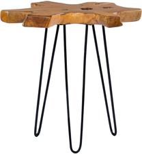 Kavos staliukas Kayoom Woodstock 125, medžio sp./ruda sp., 40 - 50 cm x 40 cm x 50 cm