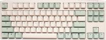 Vadu spēļu tastatūra Ducky One 3 TKL (US) One 3 TKL (US) Cherry MX Blue, EN, balta krās./zaļa krās.