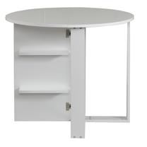 Stalas Kalune Design Middle, balta sp., 90 cm x 45 cm x 77 cm