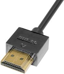 Vads Manta HDMI male, HDMI male, 3 m, melna krās.
