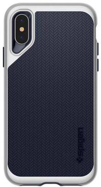 Чехол для телефона Spigen, серебристый цв., Apple