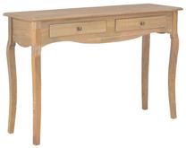 Konsoles galds VLX 280020, brūna krās., 120 cm x 35 cm x 76 cm