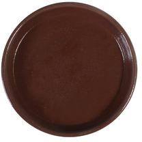 Paliktnis Home4you, keramika, Ø 28 cm, brūna krās.