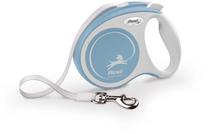 Automātiskā pavada Flexi Comfort Plus, gaiši zila krās., S