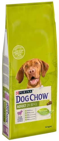 Сухой корм для собак Purina Dog Chow, баранина, 14 кг