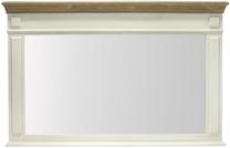 Зеркало Home4you Samira, подвесной, 107 см x 70 см, белый цв.